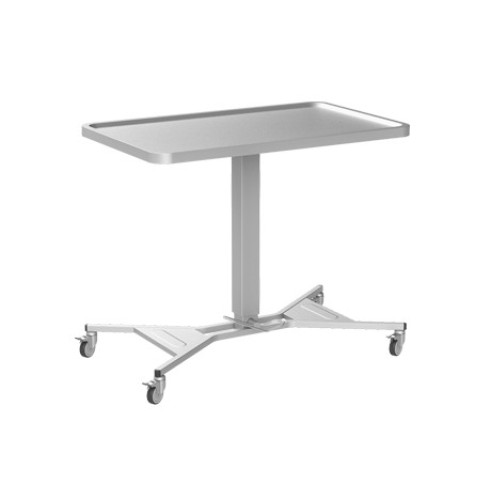 Zdravotnícky stolík na inštrumenty 1125 je stolík na inštrumenty z AISI304 nehrdzavejúcej ocele. Vnútorné rozmery plochy stola sú 1000 x 570 mm, s 12 mm prelisom a nosnosťou 50 kg.