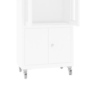 Sada koliesok ku skriniam NSML je set štyroch kolies pod presklené skrine. Kolieska, ktoré sa inštalujú pod skrine typu NSML. Predné kolesá sú vybavené brzdou. Zvyšujú celkovú výšku skrine z 1800 mm na 1930 mm. Možné objednať a nainštalovať aj dodatočne.